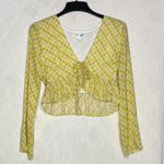 Wild Honey ‎ Tie Front Blouse NWT Photo 8