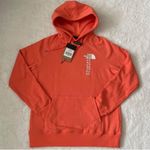 The North Face Women’s  Graphic Orange Hoodie, Medium Photo 1
