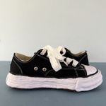 Maison Mihara Yasuhiro Peterson OG Sole Canvas Low Black Sneakers Size 7 Photo 5