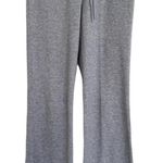 Aritzia Sunday Best Waffle Flare Sweat Lounge Pants Tie String Gray Small S Photo 0