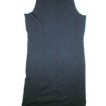 Athleta NWT New Womens L Sleeveless Sweater Dress Navy Dark Blue Purple Slits Photo 2