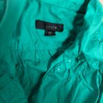 J.Crew  women’s Kelly Green Button-Up Shirt Photo 1