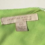 Jonathan Martin Green floral dress knee length fairycore bohemian hippie boho chic earthy Photo 6