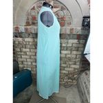 nightgown robe set blue lace long vintage lovecore Size M Photo 5