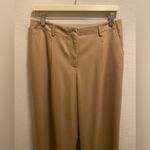 Lafayette 148 New York Wool & Cashmere Blend Dress Pants Size 6 Tan Photo 1