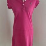 Lacoste Pink Cotton Pique Polo Dress sz 34 (XS, S) Photo 0