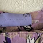 Vera Wang  LAVENDER Brocade Floral short sleeve Jacket Photo 1