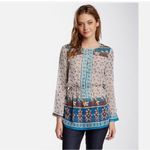 Lucky Brand  Savannah Gypsy Peasant Top NEW Photo 2
