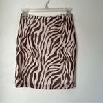 Princess Polly Soul Sister Zebra Print Brown Mini Skirt 6 Photo 8