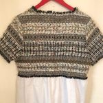 Elaine Turner New  Tinsley Cosmic Tweed Top Large Photo 6