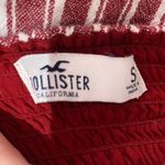 Hollister Red Striped Halter Romper Photo 3