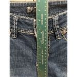 Silver Jeans Suki Bootcut Med Wash Low Rise Embroidery Size 27x30 Western Boho Photo 1