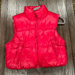 H&M Bright red puffer vest with a high collar. Perfect for layering. Photo 0