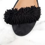 Aquazzura Wild Thing women’s black suede flat slide sandal size IT 37 US 7 6.5 Photo 10