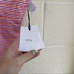 ONIA NEW  Anthropologie Iona One-Piece Swimsuit Striped Photo 4