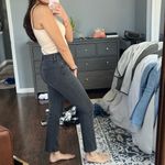 st. john's bay Stretchy Straight Leg Black Jeans Photo 1