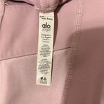 Alo Yoga High-Waist Moto Leggings Smoky Quartz Mesh Cut-Outs Hi-Rise Edgy Tights Photo 8