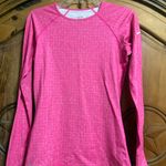 Nike Pink Dri-Fit Long Sleeve Running Shirt Photo 0