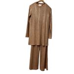 Johnny Was Johnny Was Midnight Tunic Gold Knit Top And Pants-Small Photo 4