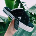 Converse One Star Slip On Sandals Black Photo 0
