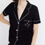 Madewell  Black Star PJ top Photo 0