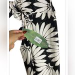 Farm Rio NWT  Copacabana One Shoulder Jumpsuit Black White Women's Size M Photo 5