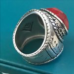 Silpada  Coral Samba Ring Sterling Silver Size 5,5 Photo 5