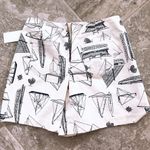 Tory Burch Skort Adrift Navy Ivory Mini Skirt Size 24 New w/Tag $195 Photo 6