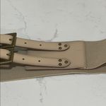 Talbots Super Cute  Beige and Cream Stretchy Belt Photo 2