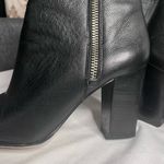 Michael Kors Heeled Boots Black Suede High Women’s 7.5 M Photo 3
