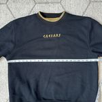 Vintage Caesar's Palace Black Embroidered Sweatshirt sz M/L Photo 2