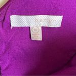 Harlyn Drape Front Dress Magenta Pink Fuchsia Size Medium NWT Photo 3