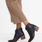Madewell The Billie black leather ankle booties Photo 0