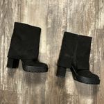 I.N.C. Black Platform Ankle Boots Size 7 Photo 9