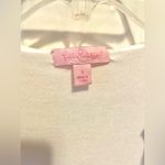 Lilly Pulitzer  white cotton ruffle trim long cardigan Photo 2