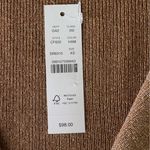 J.Crew  Glitter Disco Glam Johnny Collar Rib Knit Top XS Long Sleeve Studio 54 Photo 11