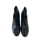 Clarks Black Leather Ankle Wedge Boots Size 9 Photo 4