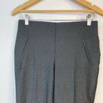 Chico's Fabulously Slimming Ponte Slim ankle Cropped pants Black Shimmer 00 2 new Photo 1