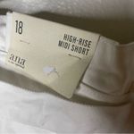 a.n.a New A new Approach Size 18 Chino Buckled Pleated Cuffed Shorts White Photo 9