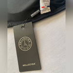 Relleciga  Women’s Tassel Bandeau Black Bikini‎ Top 
Size S Photo 4