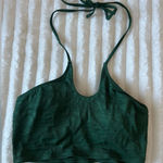 Aerie  Forest Green Bandeau bikini Top Photo 0