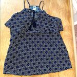 Old Navy Diamond Print Tassel Tank Top Photo 2