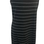 Ralph Lauren VTG  Off Shoulder Knee Length Dress Black Quiet Luxury Office Siren Photo 4