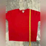 Yarnworks Women’s Red  Top Photo 4