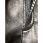 Dana Buchman  Women's Black 100% Leather Pants Size‎ 4 Soft Lined W Flaw Photo 3