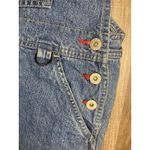 Vintage Overalls Women's S 90s Y2K BUM B.U.M. Equipment Blue Jean Denim Bib Size 4 Photo 5