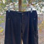 Anthropologie Daughters Of The Liberation Women's Brown Cargo Pants Size 6 Photo 2