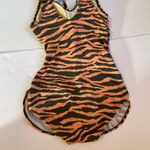 Denim&Co Orange and olive green swim Dress Size undefined Photo 4