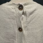 Madewell Knit Cream  Button Back Sweater Photo 6