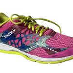 Reebok  Women’s Sneakers Tennis Shoes Dual Compound Pink Yellow Multi Size 9.5 Photo 11